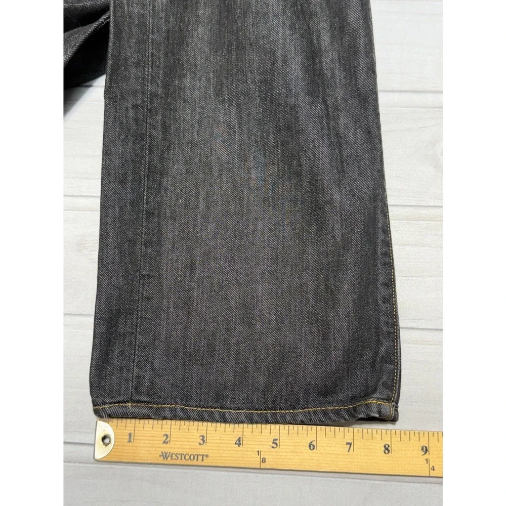 True Religion Rocco Jeans Mens 42 Dark Wash Straight Leg Denim MQ6Q13CS2 USA